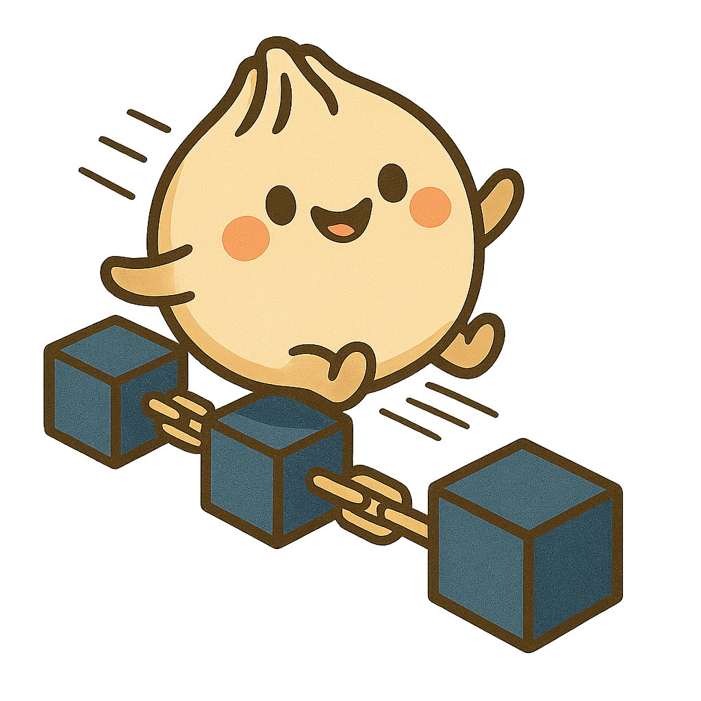 Diagram showing how Bau moves data securely